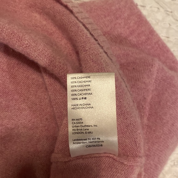 Anthropologie Nathalie Lete Love Lucy Cashmere Sweater Size Small - Picture 3 of 4